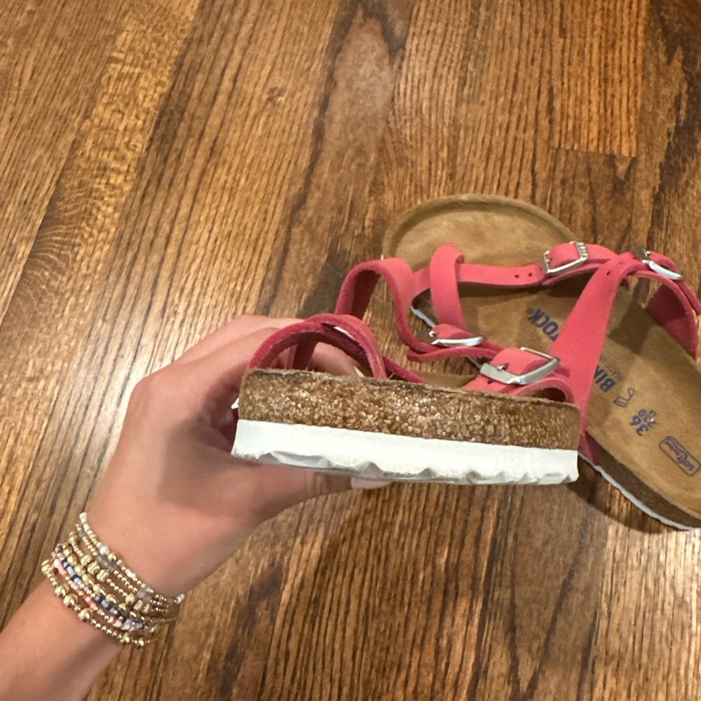 Birkenstock pink Mayari sandals - Picture 5 of 11